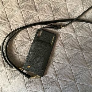 iPhone XSMax Bandolier Emma Pebble Crossbody